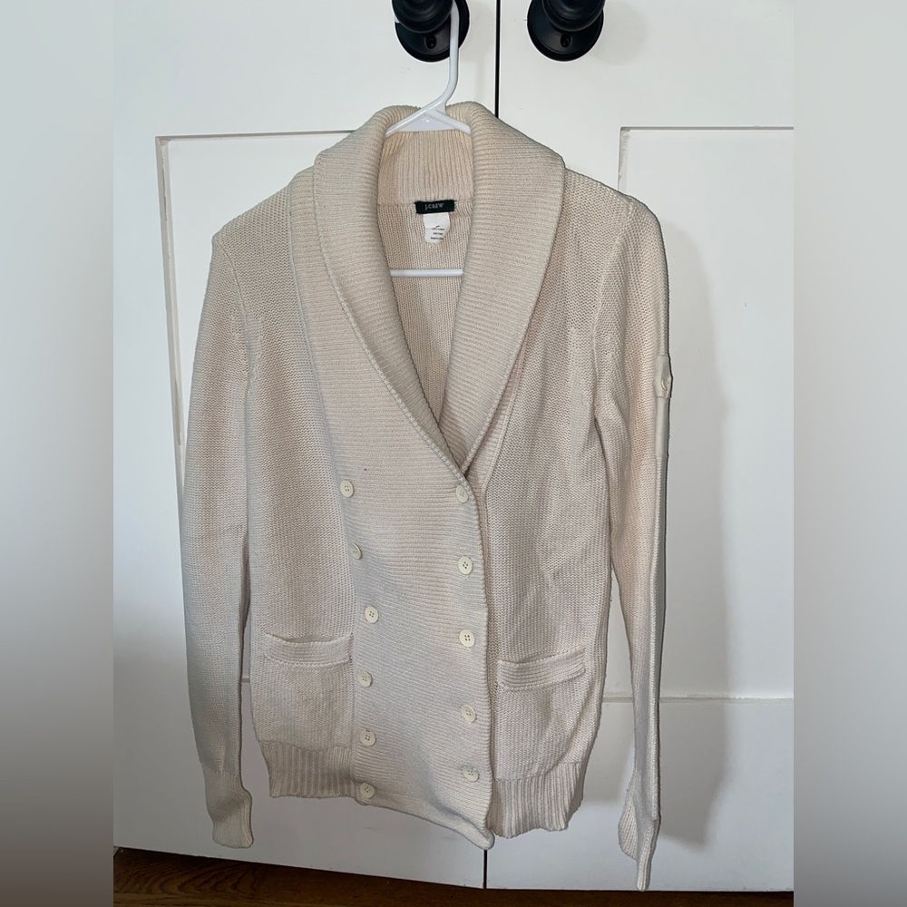 J. Crew Women’s Cream Cardigan in Size XS